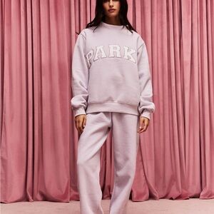 Parke Valentines Varsity Mockneck Lavender + White Women’s (Sold Out Everywhere)